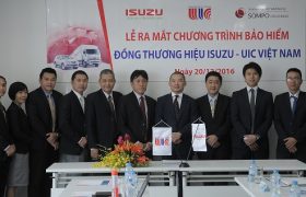 RA MẮT BẢO HIỂM ĐỒNG THƯƠNG HIỆU ISUZU UIC