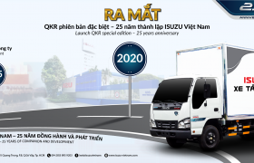 25 NĂM THÀNH LẬP – ISUZU RA MẮT QKR PHIÊN BẢN ĐẶC BIỆT