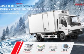 ISUZU  RA MẮT QKR PHIÊN BẢN THÙNG ĐÔNG LẠNH